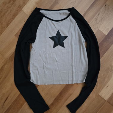 top a maniche lunghe stella