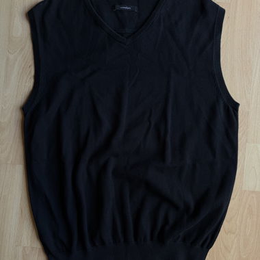 Black Knit Vest
