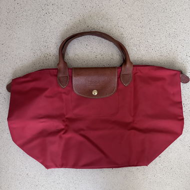 Sac Longchamp rouge