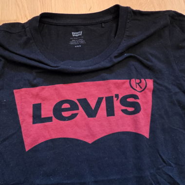 Schwarzes Levi's Logo T-Shirt