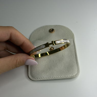 Gold Bangle Bracelet