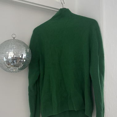 Maglione di lana verde