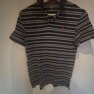 Gestreiftes Polo-Shirt S