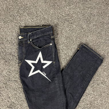 H&M Navy Blue Custom Jeans
