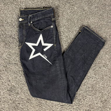 Jeans H&M Blu Navy Custom
