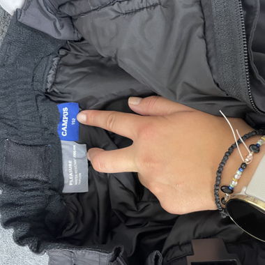 Pantaloni da neve neri Pleasur