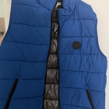 Michael Kors Steppweste blau