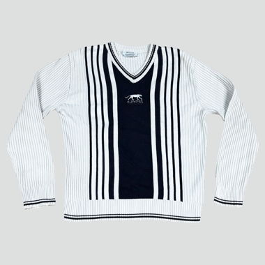 Airness white knitted vintage sweatshirt