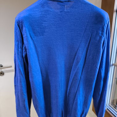 Maglione blu reale taglia M (L) Merino Wool & Co