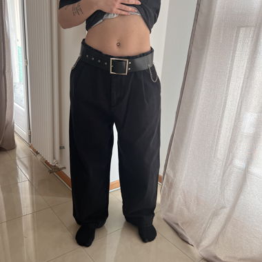 Jeans Baggy Zara - nero