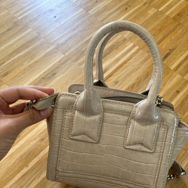 Handtasche beige