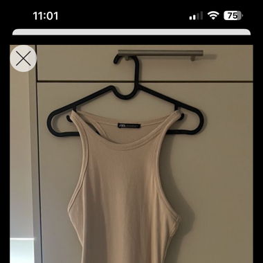 Stiftkleid Stoff ZARA