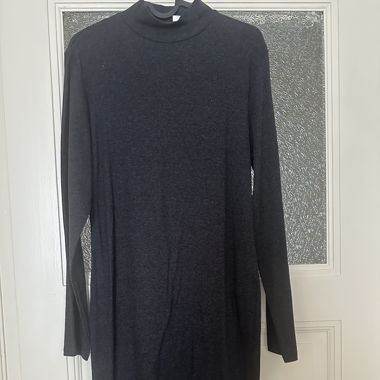 Robe pull gris