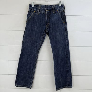 LEVIS 514 Selvedge Buckle Back Marbled Jeans 30x30