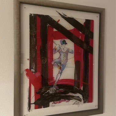 Original Rolf Knie art-piece
