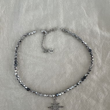 Handmade star choker