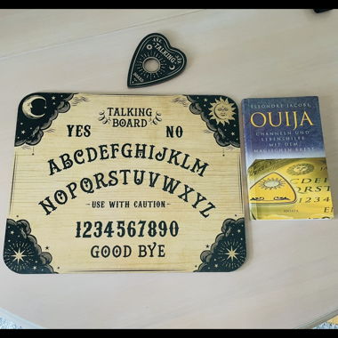 Ouija Brett inklusive Anleitung und Buch