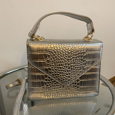Handtasche Silber