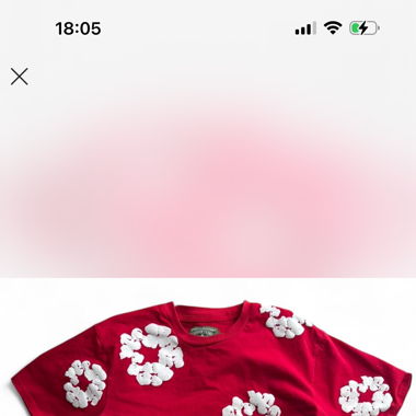 T-shirt Demin Tears