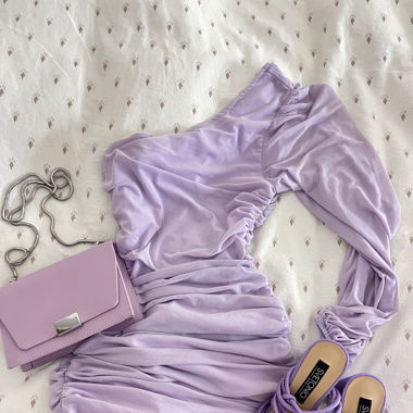 robe violette