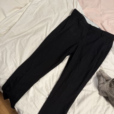 pantaloni da completo neri