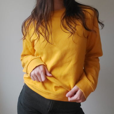 Yellow sweather
