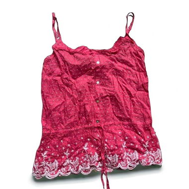 Pink camisole top