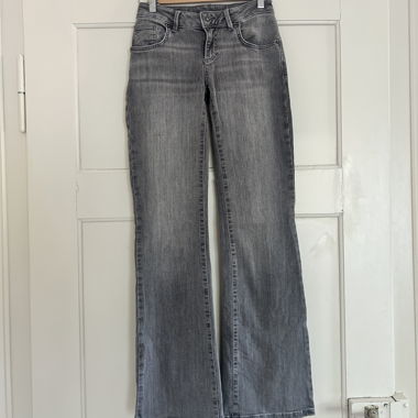 Grey Bootcut Jeans