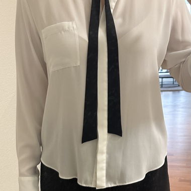 Blusa elegante da lavoro