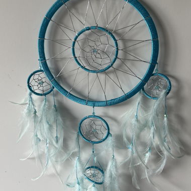 Attrape-rêves turquoise
