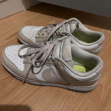 Nike dunks beige