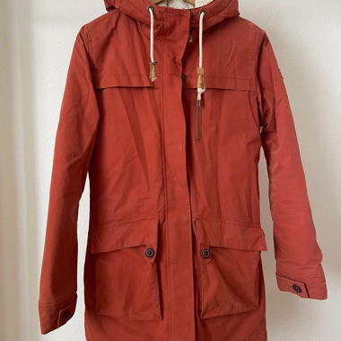 Parka invernale Roxy arancione/rosso
