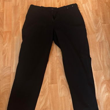 Black/Dark Blue Smart Trousers UNIQLO