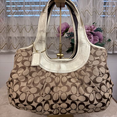 Sac Coach Ergo Kisslock Vintage 100% original