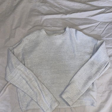 h&m grey pull 