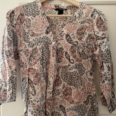H&M patterned blouse