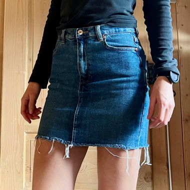 Gonna in denim