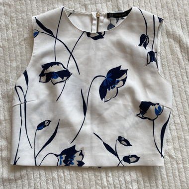Top Blusentop Zara Basic