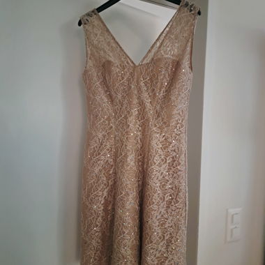 Dress with glitter effect, ideal for the holidays 36