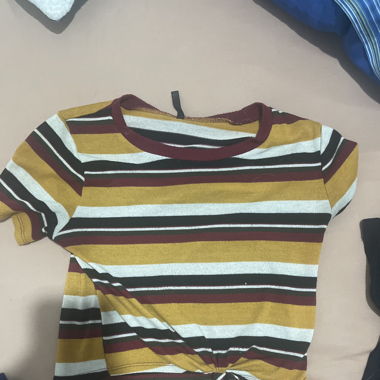 T-shirt rayé XS-S 