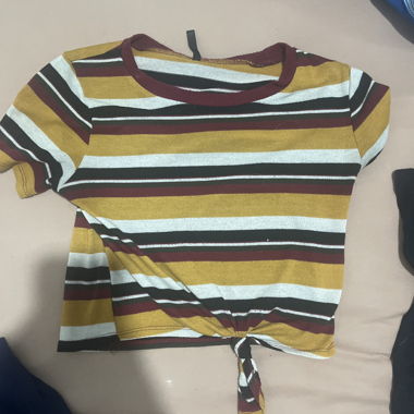 T-shirt rayé XS-S 