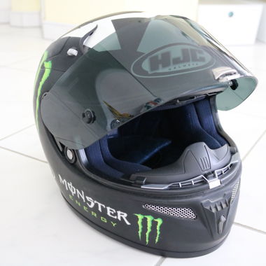 HJC Motorradhelm Helm Monster Energy Edition Töff