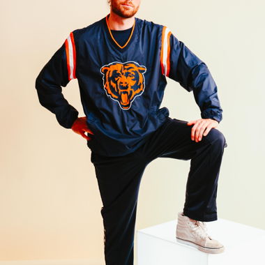 Vintage NFL Chicago Bears Windbreaker 