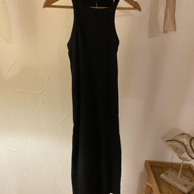 Black Chicorée Knit Dress S