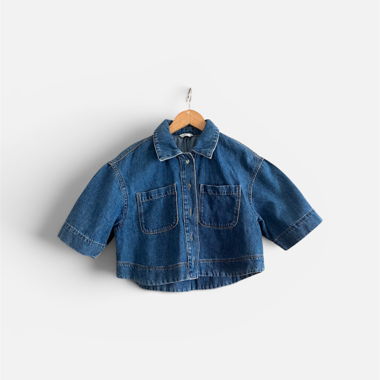 Denim top