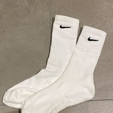 Chaussettes Nike blanches