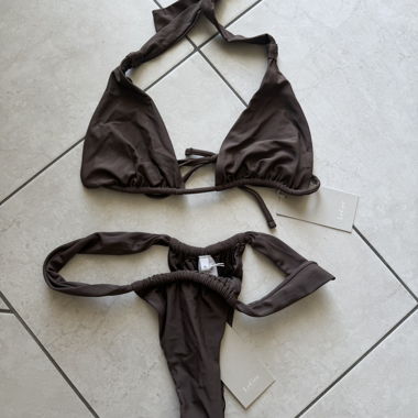 Brown bikini set, unworn