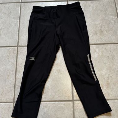 Pantaloncini sportivi 3/4 neri