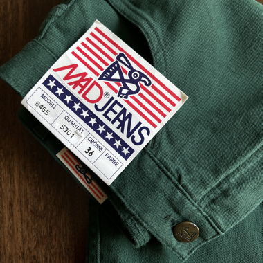Grüne Jeans