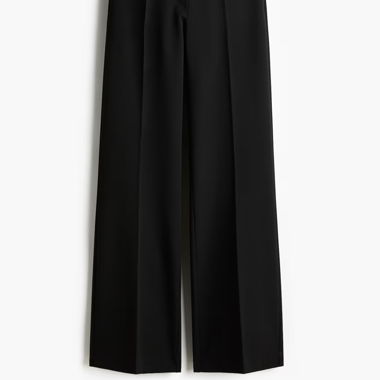 Schwarze Bootcut-Hosen von H&M